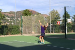 Pistas de tenis, tennis courts Caxton College British school