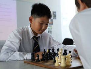 Caxton College taller de ajedrez